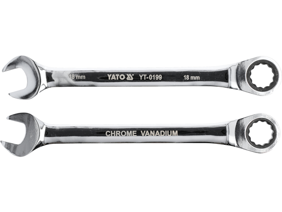 CHEIE COMBINATĂ CU CLICHET 18MM