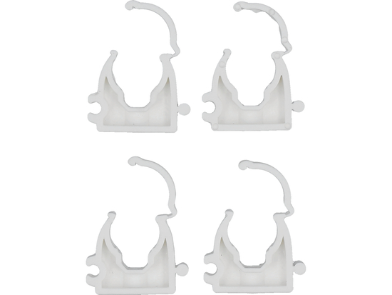 SET 4 CLEME BLOCABILE SUPORT ȚEAVĂ PVC, PE, PE-X, PP, PB, 15-16MM