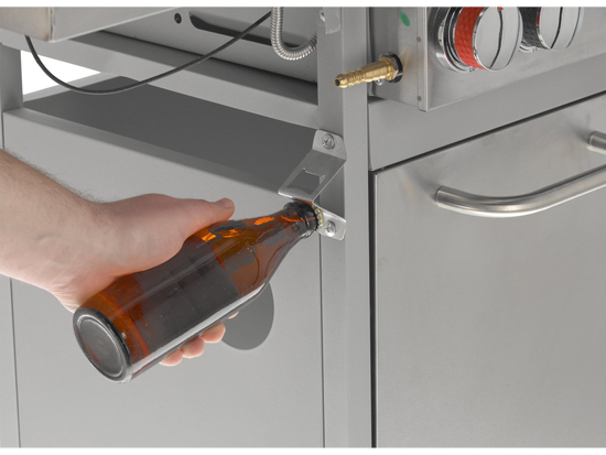 GRĂTAR PE GAZ AKKA 4+1 ARZĂTOARE, 16KW, SUPRAFAȚĂ DE GĂTIT DIN FONTĂ