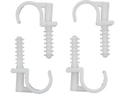 SET 4 CLEME SIMPLE CU MONTARE RAPIDĂ, PENTRU ȚEVI 20MM