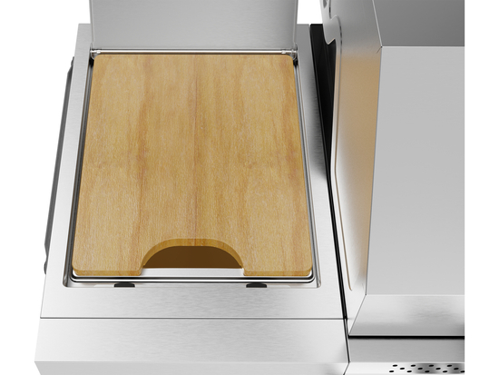 GRĂTAR PE GAZ YAO 5+1, 19KW, OȚEL INOXD.