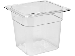 RECIPIENT DIN POLICARBONAT, GN1/6, 150MM