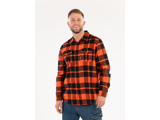 CĂMAȘĂ DE FLANEL, ROȘU, MĂRIMEA 2XL