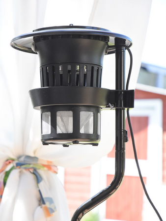 LAMPĂ UV-A CU STATIV, PENTRU INSECTE, CU VENTILATOR, 15W, IPX4