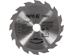 DISC FIERĂSTRĂU WOLFRAM PENTRU LEMN 140X16TX20MM
