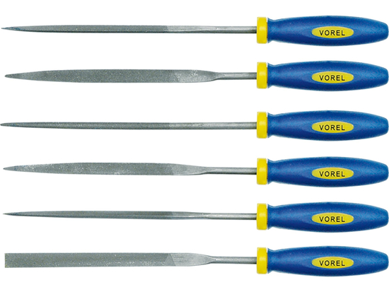 SET 6 PILE PENTRU METAL 160MM