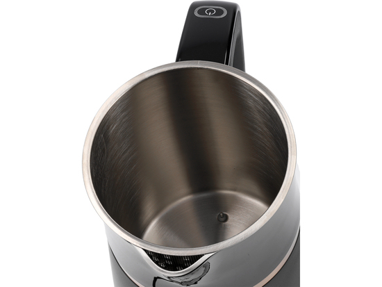 FIERBĂTOR ELECTRIC 1,7L, CONTROLUL TEMPERATURII, NEGRU