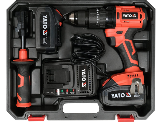 AUTOFILETANTĂ CU PERCUȚIE 18V, 75NM, 2X3,0AHX