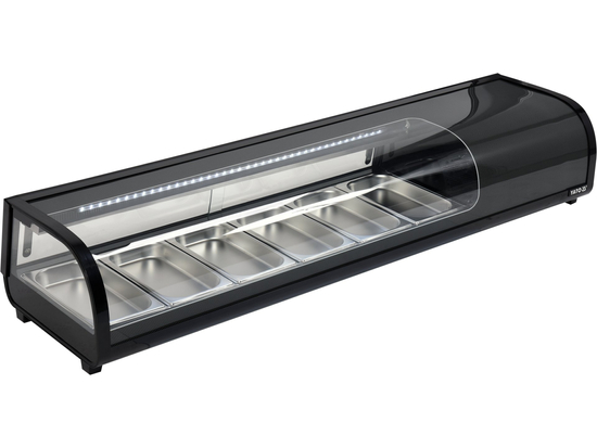 VITRINĂ FIRGORIFICĂ 6X1/3 GN, 153X42X26,5CM