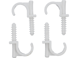 SET 4 CLEME SIMPLE CU MONTARE RAPIDĂ, PENTRU ȚEVI 22MM