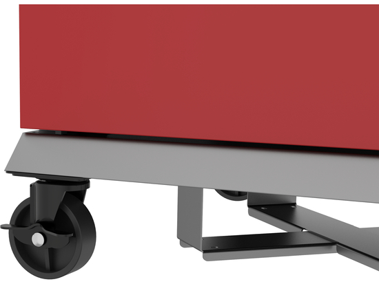 GRĂTAR GAZ ITAMI 4+1, 14,5KW, ROȘU