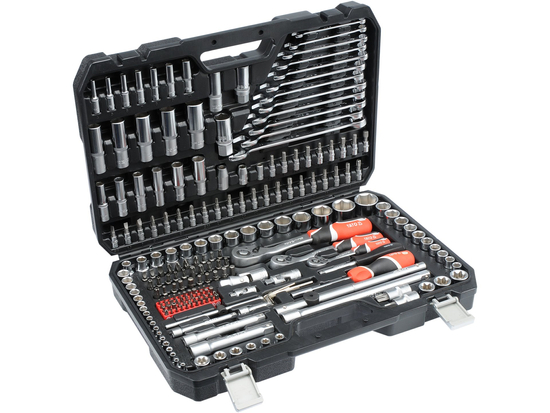 TRUSĂ TUBULARE ,CHEI COMBINATE, ANTRENOR, 216 PIESE