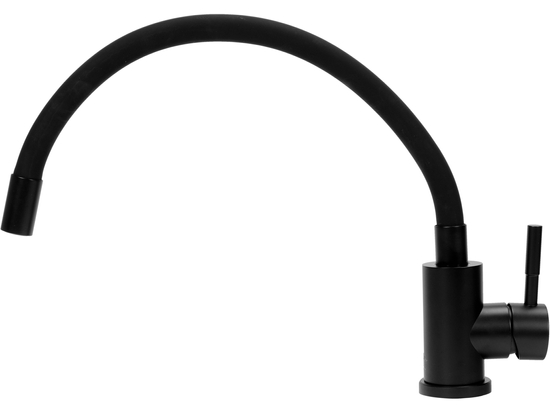 BATERIE ''FLEXIBLE BLACK'', PIPĂ FLEXIBILĂ, NEGRU