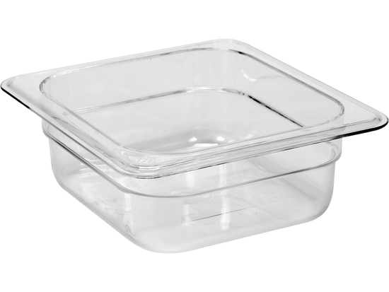 RECIPIENT DIN POLICARBONAT, GN1/6, 65MM
