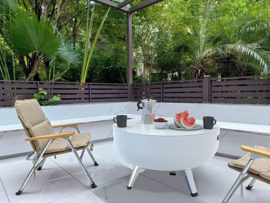 VATRĂ DE GRĂDINĂ 3 ÎN 1 CU GRILAJ 43.5CM