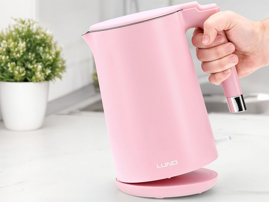 FIERBĂTOR ELECTRIC 1,5L ROZ, COOL TOUCH