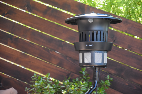 LAMPĂ UV-A CU STATIV, PENTRU INSECTE, CU VENTILATOR, 15W, IPX4