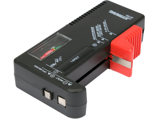 TESTER PENTRU BATERII DE 1.5V ȘI 9V