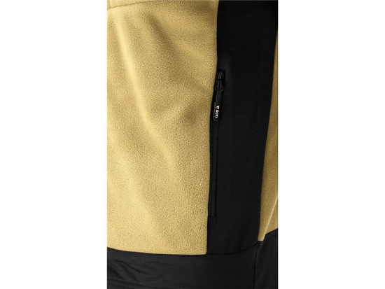 JACHETA FLEECE CU GLUGA SARNA KAKI 3XL