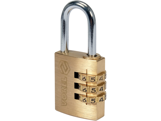 LACĂT ALAMĂ CU CIFRU 25MM