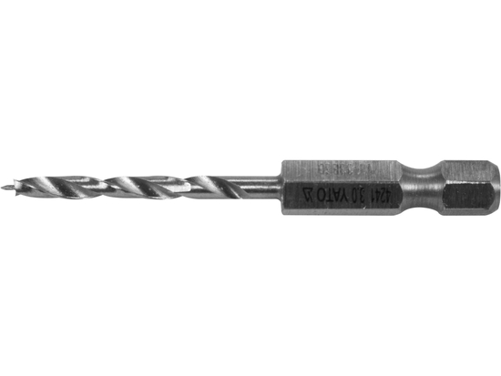 BURGHIU PENTRU LEMN 3MM, PRINDERE HEXAGONALĂ