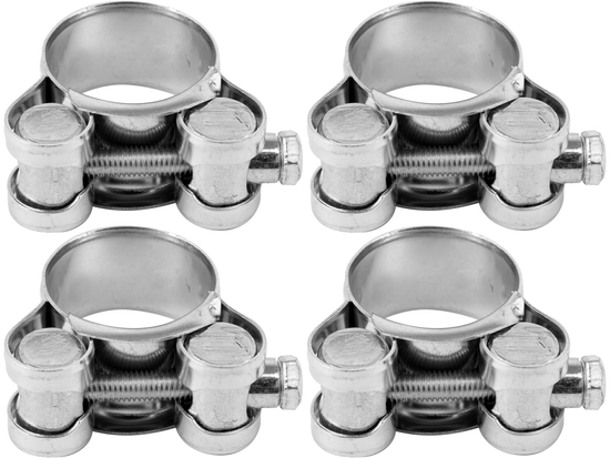 SET 4 CLEME ZINCATE CU ȘURUB, 21-23/18MM