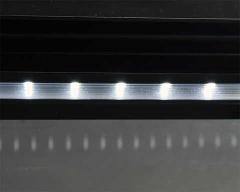 VITRINĂ FIRGORIFICĂ 5X1/2GN, 175X39X37CM