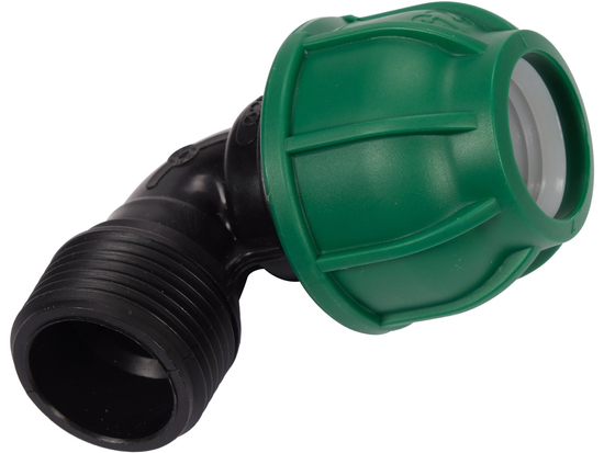 COT COMPRESIUNE 90°, FILET EXTERIOR 25MM X 1''