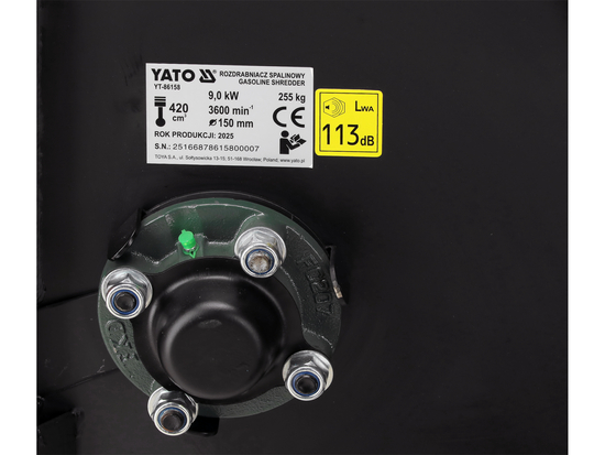 TOCĂTOR PE BENZINĂ PT CRENGI 150MM/420CC