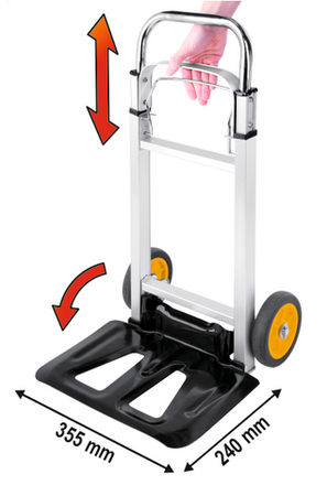 CĂRUCIOR PLIABIL, 660MM, 90KG