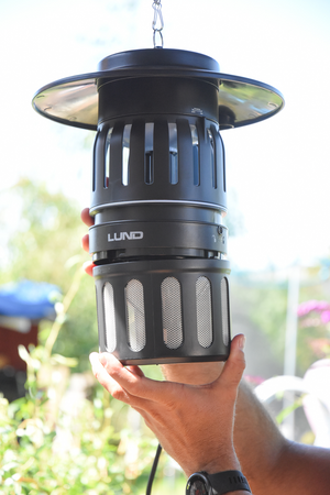 LAMPĂ UV-A, PENTRU INSECTE, CU VENTILATOR, 15W, IPX4