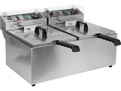 FRITEUZĂ DUBLĂ 2X8L, 2X3.3KW