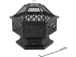 GRĂTAR + VATRĂ GRĂDINĂ, 70X60CM