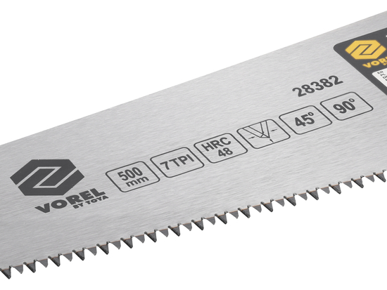 FIERĂSTRĂU CU DINȚI CĂLIȚI-3 MUCHII, 500MM