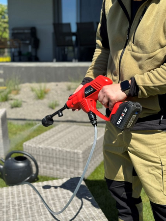 PISTOL DE SPĂLAT 18V, FUNCȚIE DE ASPIRARE A APEI, FĂRĂ ACUMULATOR