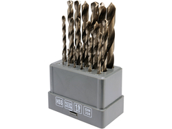 SET BURGHIE PENTRU METAL 19 BUC, 1-10MM