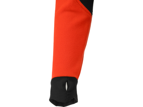 JACHETA FLEECE CU GLUGA SARNA ROSIE XL