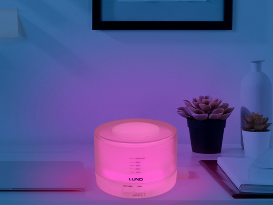 DIFUZOR AROMATERAPIE 500ML, CU TELECOMANDĂ