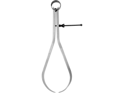 COMPAS DE EXTERIOR CU INEL ȘI ȘURUB DE REGLARE, 250MM