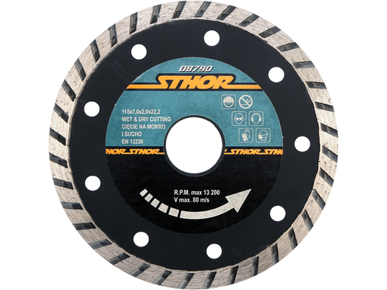 DISC DIAMANTAT TURBO 115X2.7MM H7