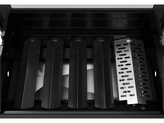 GRĂTAR PE GAZ YAO 5+1, 19KW, NEGRU