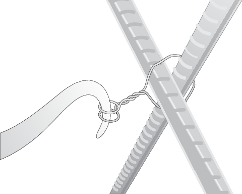 DISPOZITIV PENTRU LEGAT FIER BETON, 210MM