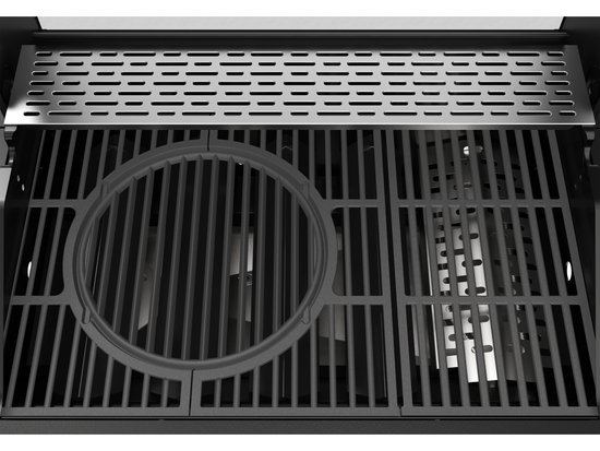 GRĂTAR PE GAZ YAO 5+1, 19KW, NEGRU