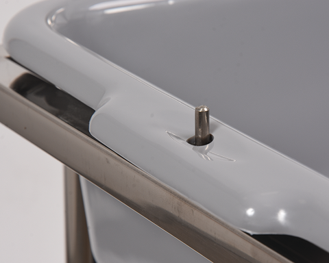 CĂRUCIOR DEBARASARE, 3 RAFTURI, 5 CONTAINERE