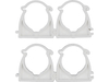 SET 4 CLEME BLOCABILE SUPORT ȚEAVĂ PVC, PE, PE-X, PP, PB, 32MM