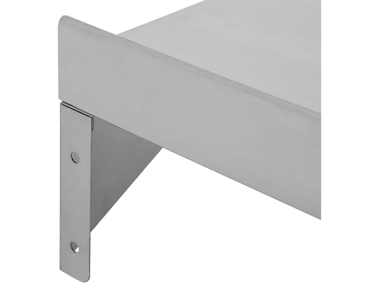 POLIȚĂ OȚEL INOXIDABIL 1500X300X180MM