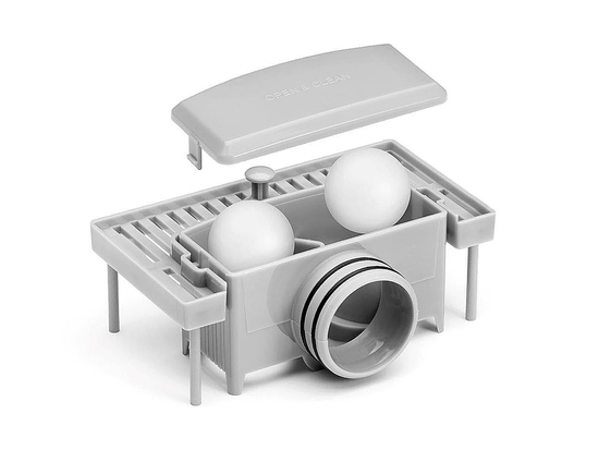 RIGOLĂ DUȘ STICLĂ NEAGRĂ 80CM, WET&DRY