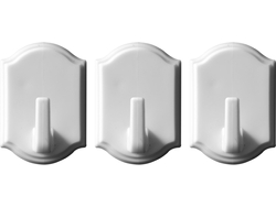 CÂRLIGE CU DUBLU ADEZIV 3 BUC