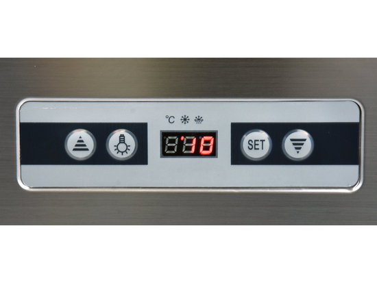 VITRINĂ FIRGORIFICĂ PRĂJITURI, 400L, 65X65X190CM