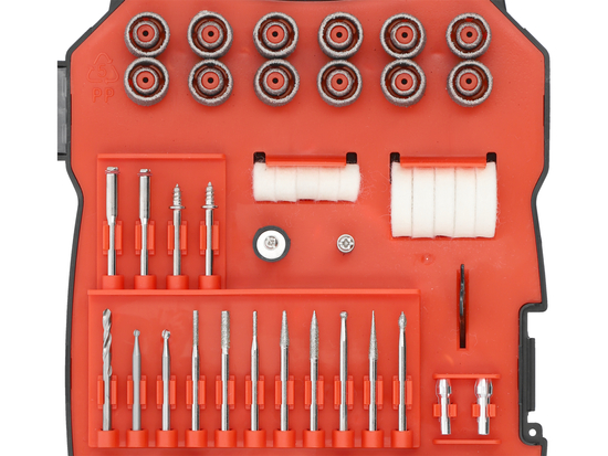 SET ACCESORII MINI FREZĂ, 201 PIESE